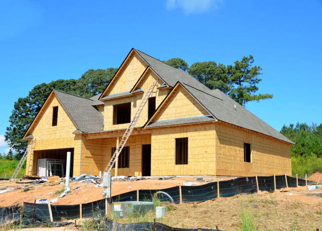 House being built